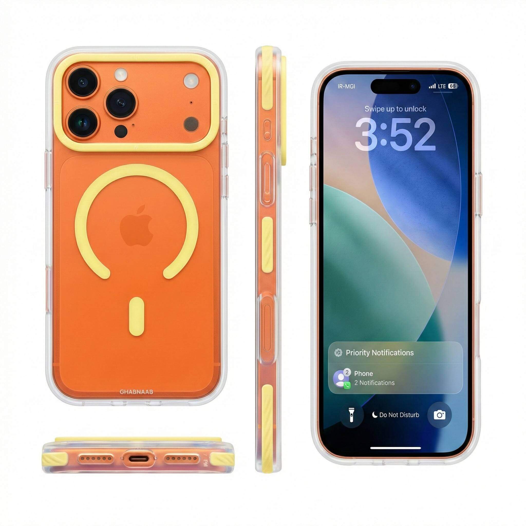 قاب کریستال قاب ناب ghabnaab Crystal Series Iphone